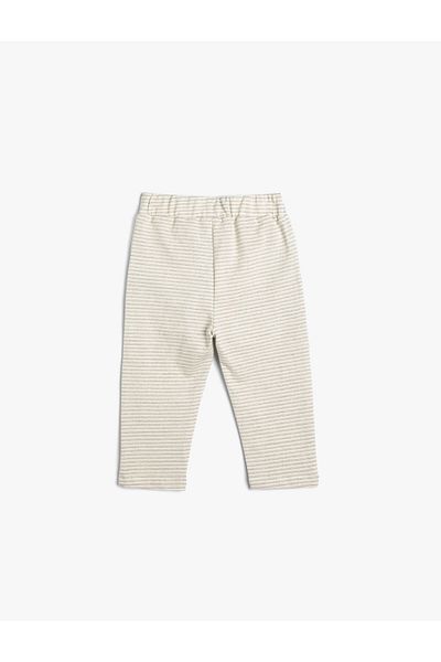 Koton Jogger Sweatpants Τσέπη Λεπτομερής Δέσιμο στη μέση Βαμβακερό