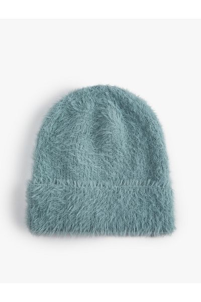 Koton Beanie de pluș cu textura moale