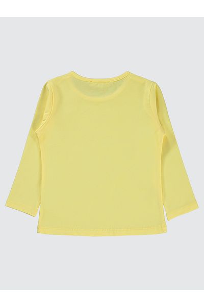 Civil Girls 2-5 Years Old Girl's Yellow Sweatshirt