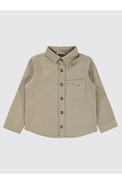 Civil Boys 2-5 Years Boy Beige Shirt