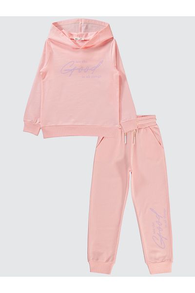 Civil Girls Girl's Tracksuit Set 6-9 Years Powder