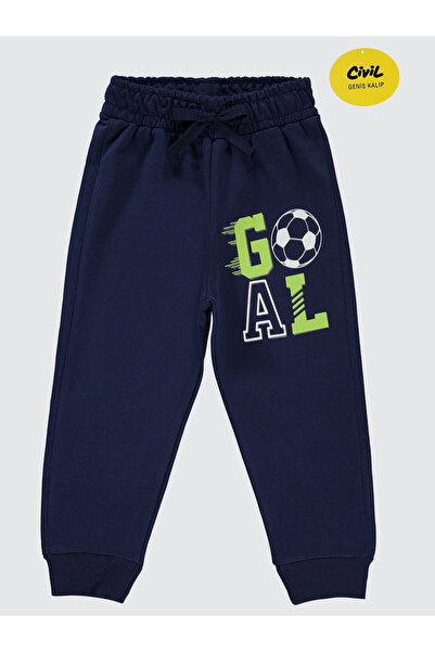 Civil Boys بنطال رياضي للأولاد 2-5 سنوات أزرق داكن