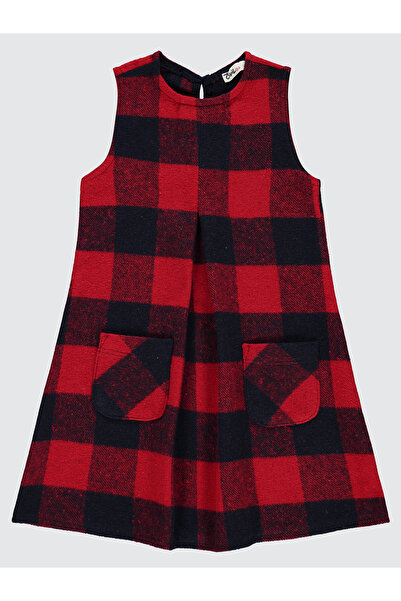 Civil Girls فستان بناتي 10-13 سنة أحمر