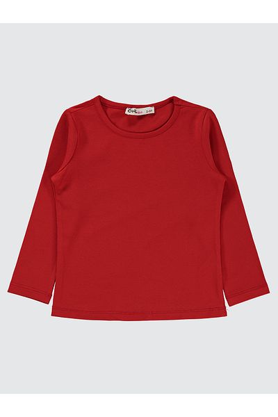 Civil Girls Red Girl's Sweatshirt - 2-5 Years