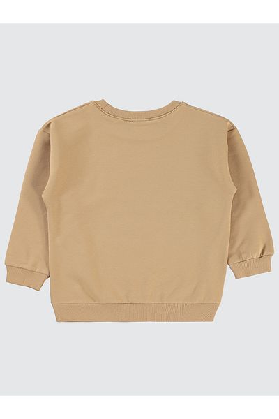Civil Girls Girl's Sweatshirt 2-5 Years Old Oat Milk