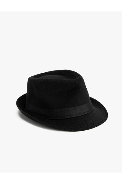 Koton Trilby Hat with Tape Detail