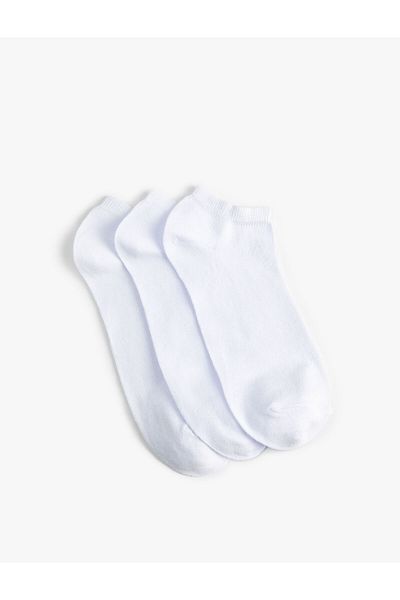 Koton Set of 3 Basic Booties Socks