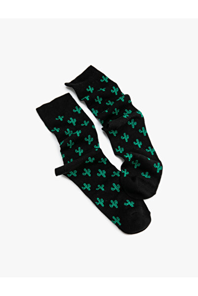 Koton Κάλτσες με μοτίβο κάκτου