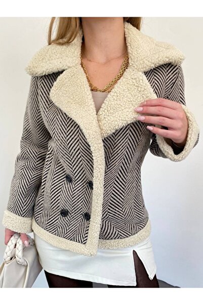 Modamorfo Mink Fur Buttoned Coat