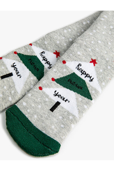 Koton Чорапи с детайли за новогодишно коледно дърво
