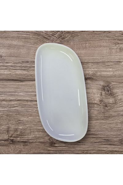 Matar Endüstriyel Mutfak Ekipmanları 2 Porcelain Perspective Model Boat Appetizer - Salad Plates