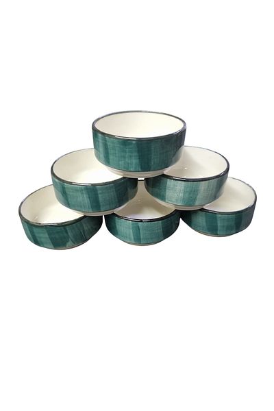 Matar Endüstriyel Mutfak Ekipmanları 6 Pieces 6 cm Wide Porcelain Joker Sauce Bowl