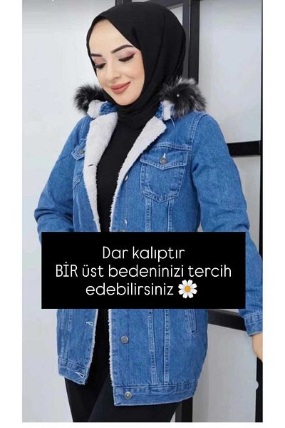 Berardi Moda Jachetă de blugi de pluș în interiorul noului sezon