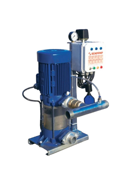 SEMPA SPL 100/5×1 Tek Pompalı 5.5 HP Trifaze 380V Paket Hidrofor Seti / %100 ...