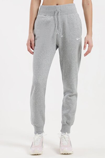 Nike Sportswear Phoenix Polar Kadın Yüksek Bel Eşofman Altı Gri