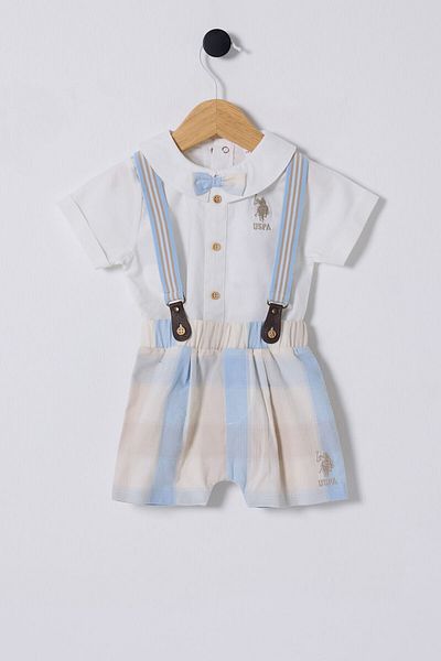 U.S. Polo Assn. U.S. Polo Assn. Baby Boy White Baby Set