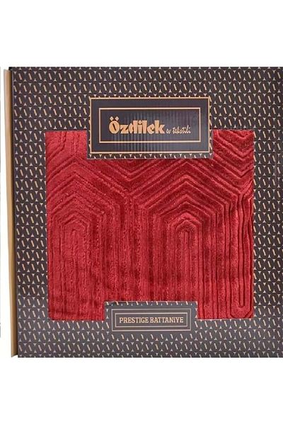 Özdilek Prestige Özdilek - Thick Embos Single Blanket (160X220) Cameo Rose