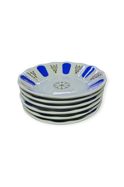 Porland Porcelain Tea Plate Set of 6