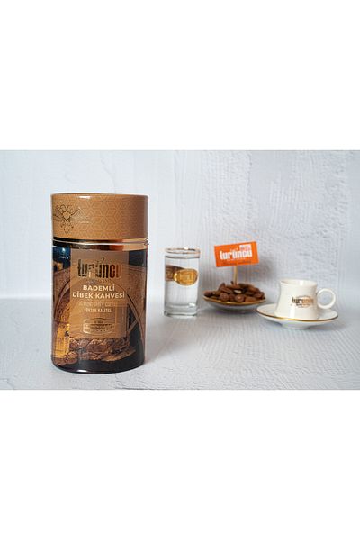 Turuncu Kuruyemiş Dibek Coffee - Orange and Almond, 500 g