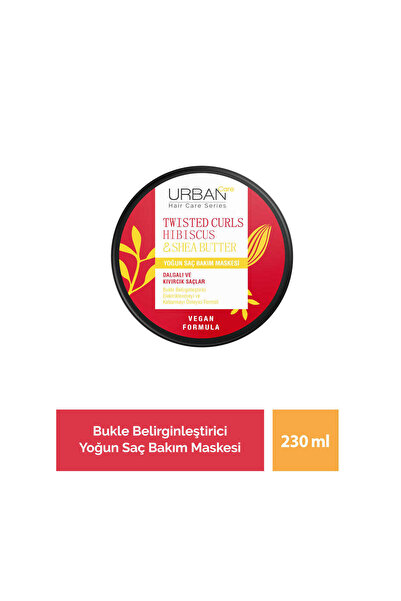 Urban Care Twisted Curls Hibiscus & Shea Butter Yoğun Saç Bakım Maskesi 230ml