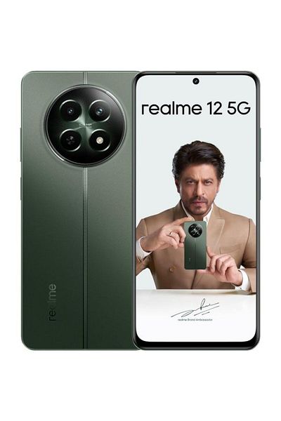 realme 12 5G Woodland Green 8GB RAM, 256GB ROM | 950nit Sunlight Display | 108MP 3X Zoom Portrait Ca