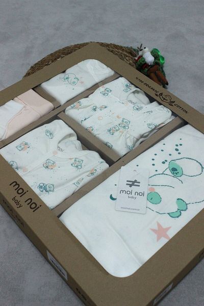 Moi Noi Barbosa Moi Noi Baby Panda 10 Piece Bodysuit Set