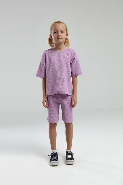 U.S. Polo Assn. U.S. Polo Assn. Girl's Purple Bermuda Set