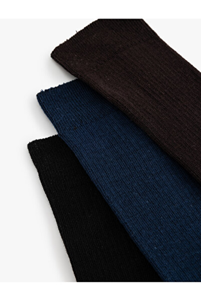 Koton Σετ Βαμβακερές Βασικές Κάλτσες 3 τεμαχίων