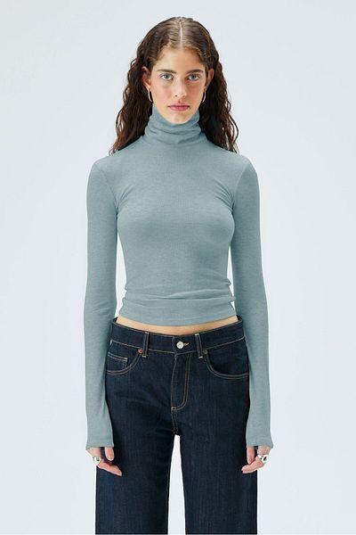 IAMNOTBASIC Top albastru Katie