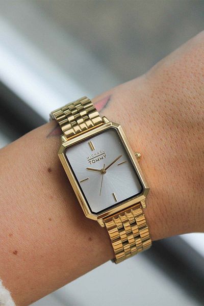 MICHAEL TOMMY Mt20282Lsb82 Women's Watch with Steel Band