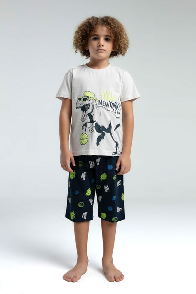 Rolypoly Костюм-капрі для хлопчика темно-синій