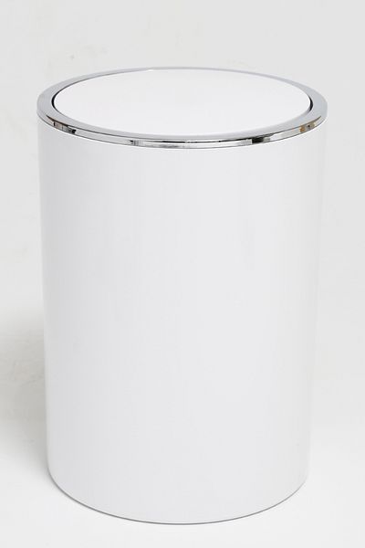 Prima Nova Lenox 6 Lt White Trash Can