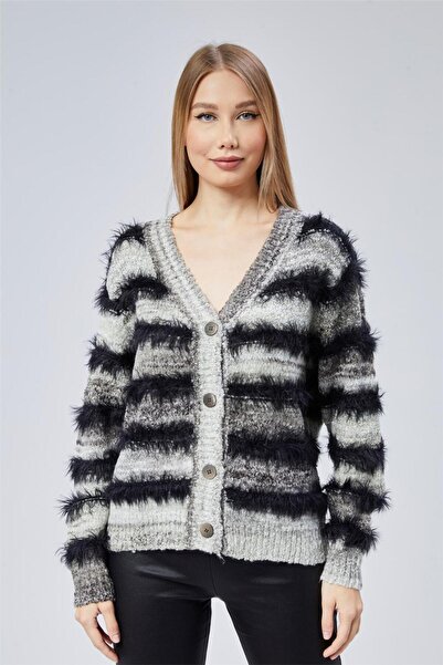 HomeStore Kırçıllı Renkli Hırka