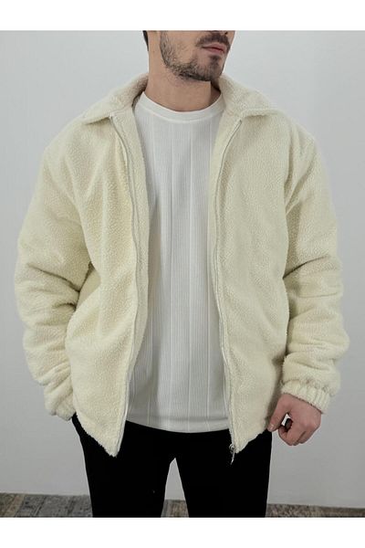 T&M Vertino Mêmekat Plush Bomber Martin-Cream