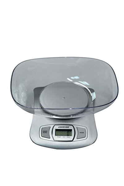 Jadever Plastik Kefeli Mutfak Terazisi 5 Kg 1gr