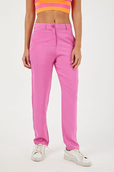 POODLE Women's Black Carrot Pants