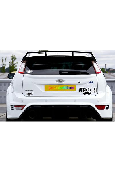 SEÇ Men's Business (15X5Cm) Car Laptop Multi-Purpose Sticker