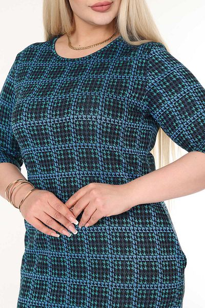 modayız Διπλές τσέπες Winter Plus Size Strechy φόρεμα 43B-2634
