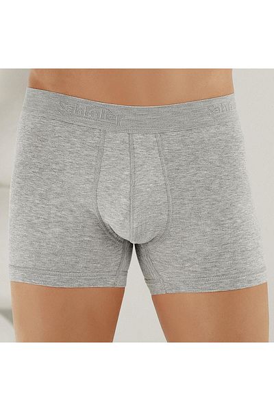 Şahinler Ανδρικό σλιπ Lycra Boxer Γκρι M