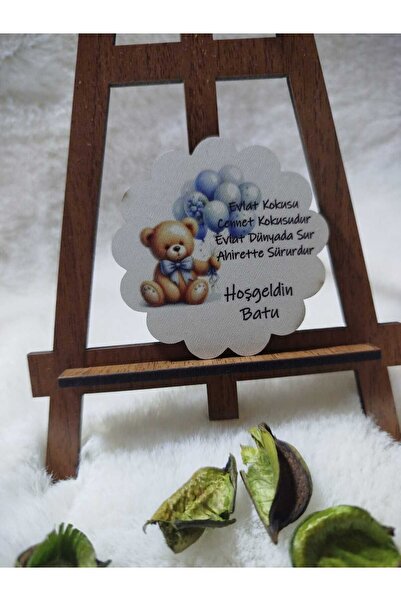 modernlazer Ahşap magnet bebek hediyelik