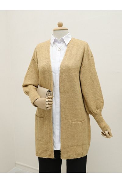 Modamorfo Yumoş Double Pocket Knitwear Cardigan