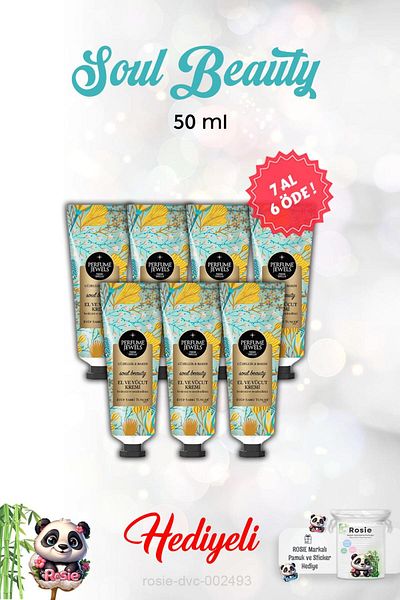 Eyüp Sabri Tuncer Soul Beauty Buy 7 Get 6 and Rosie - Hand and Body Cream