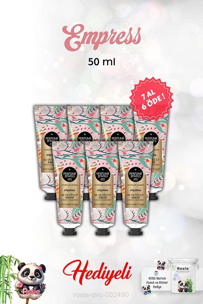 Eyüp Sabri Tuncer Empress Buy 7 Get 6 and Rosie - Hand and Body Cream