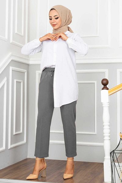 EBRUTESETTÜR Elastic Waist Hijab Trousers
