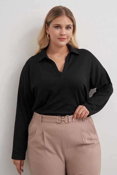 MYLİNE Polo Neck Knitwear Bluz