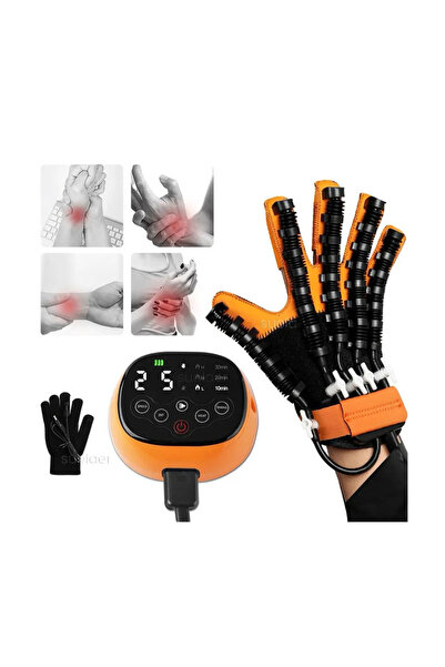 FOSILAVM Isıtmalı El Egzersiz  rehabilitasyon robot eldiven sağ el L BEDEN