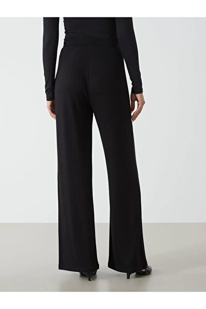 LC Waikiki LCWAIKIKI Classic Siyah Beli Lastikli Kadın Eşofman Altı