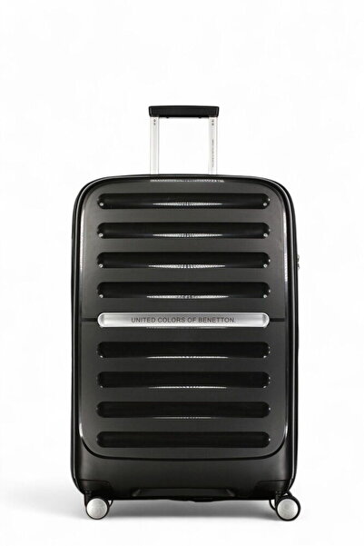 Benetton 70 Cm Siyah Unisex Büyük Boy Valiz 14bnt1000-01
