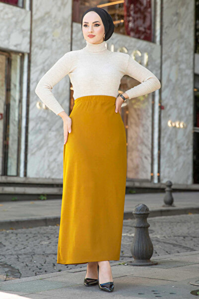 EBRUTESETTÜR Tesettür Kalem Etek 100MD2189