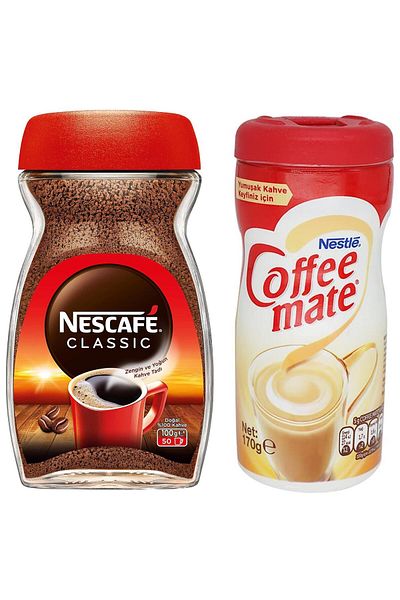 Nescafe Classic Coffee Jar 100 g Nestle Coffee Mate Coffee Whitener 170 g